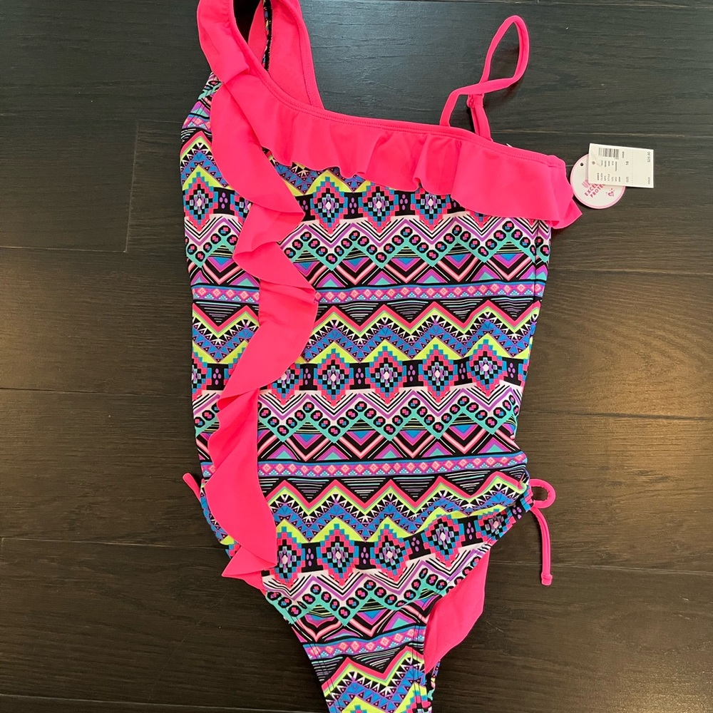 NEW Girls Justice Swimsuit (Size 16)